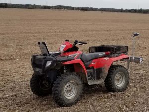 ATV in open field