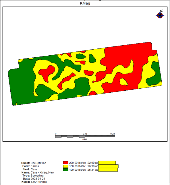 KMag Prescription map of the Hardy Farm