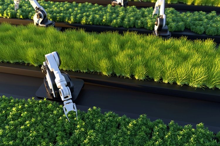 precision agriculture technology for crop farming in USA 